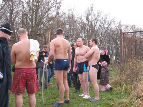 Křest otužilců 2012