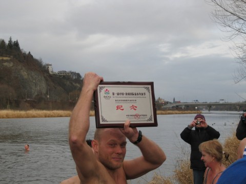 Křest otužilců 2012