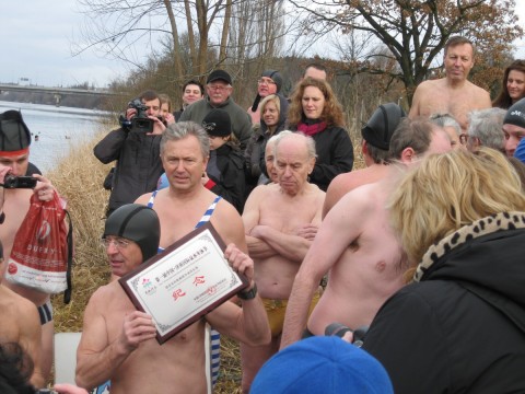 Křest otužilců 2012