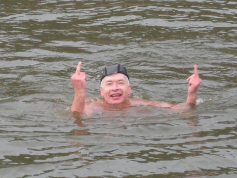 Křest otužilců 2012