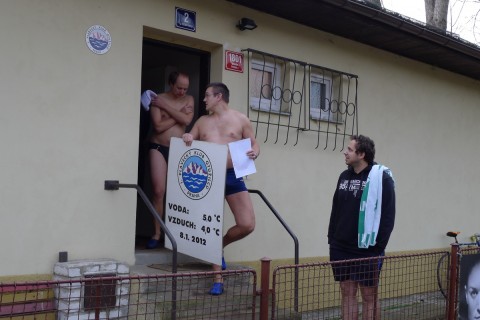 Křest otužilců 2012