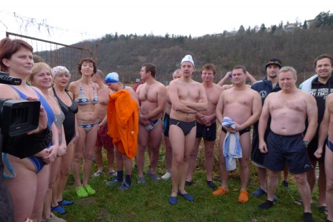 Křest otužilců 2012