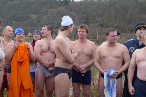 Křest otužilců 2012