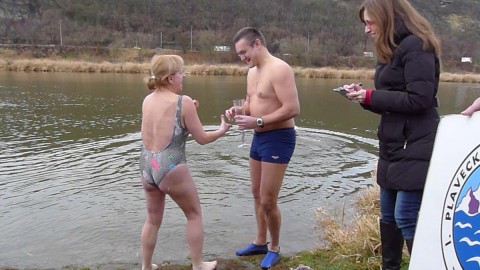 Křest otužilců 2012