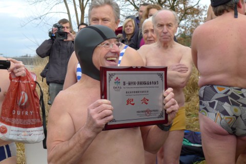 Křest otužilců 2012