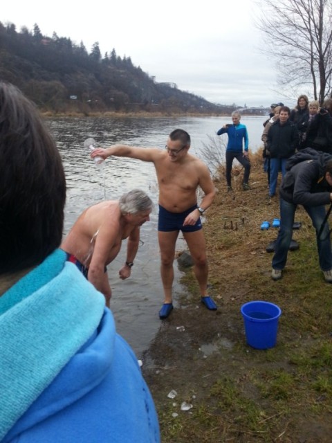 Křest otužilců 2013