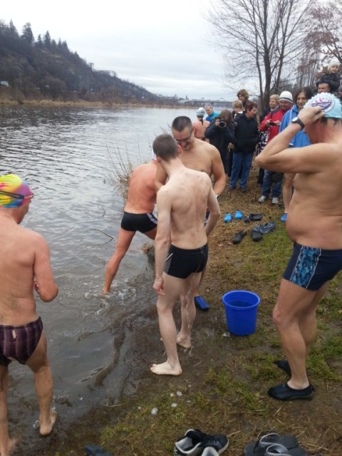 Křest otužilců 2013