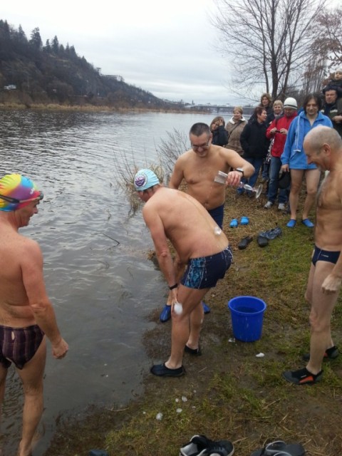 Křest otužilců 2013