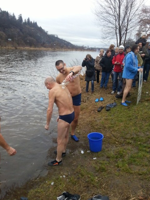 Křest otužilců 2013