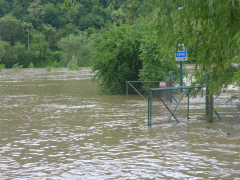 Povodeň v naší klubovně