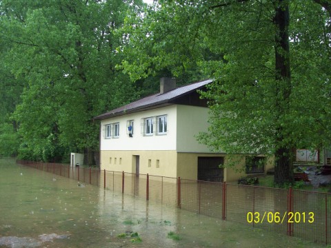Povodeň v naší klubovně