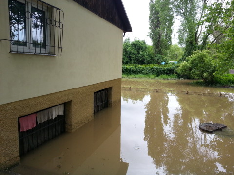 Povodeň v naší klubovně