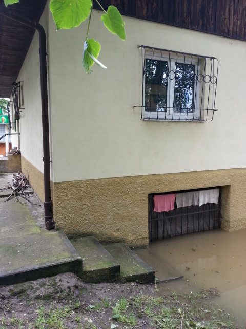 Povodeň v naší klubovně