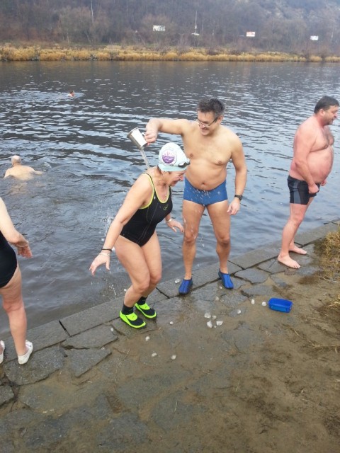 Křest otužilců 2014