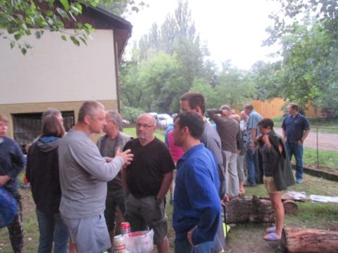Jarní kontrolní závod a táborák
