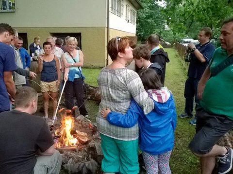 Jarní kontrolní závod a táborák