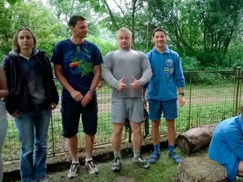 Jarní kontrolní závod a táborák