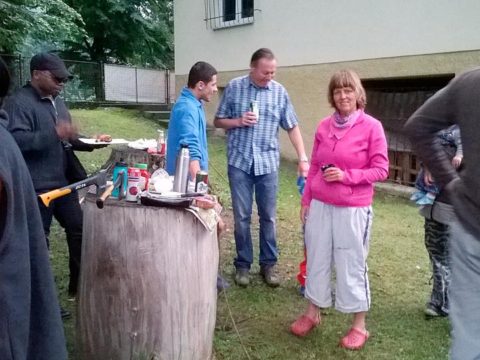 Jarní kontrolní závod a táborák
