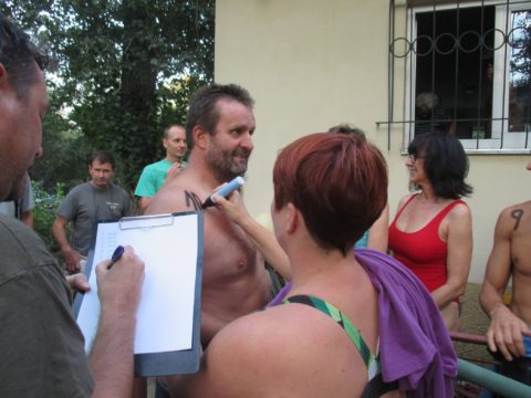 Podzimní kontrolní závod a táborák