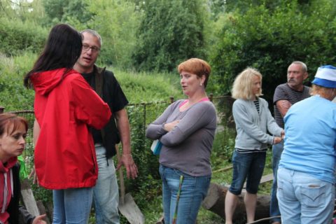 Otužilci v létě nezahálejí – červnový „trojboj“ (brigáda, kontrolní závod a táborák)