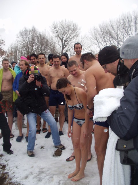 Křest otužilců 2.1.2011