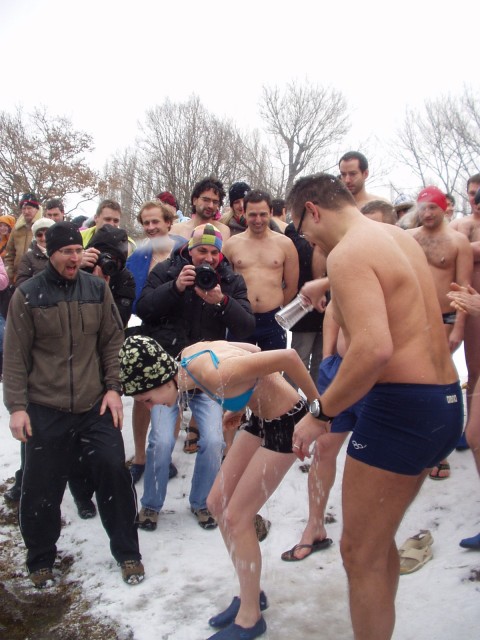 Křest otužilců 2.1.2011
