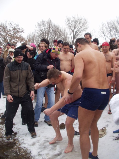 Křest otužilců 2.1.2011