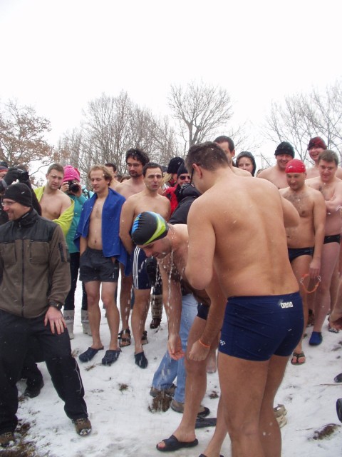 Křest otužilců 2.1.2011