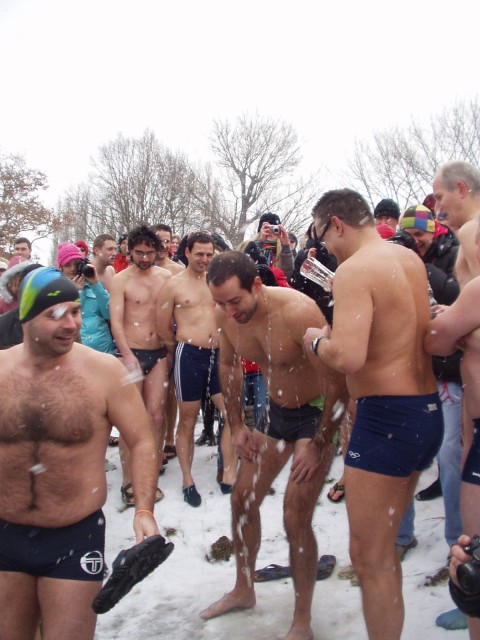Křest otužilců 2.1.2011