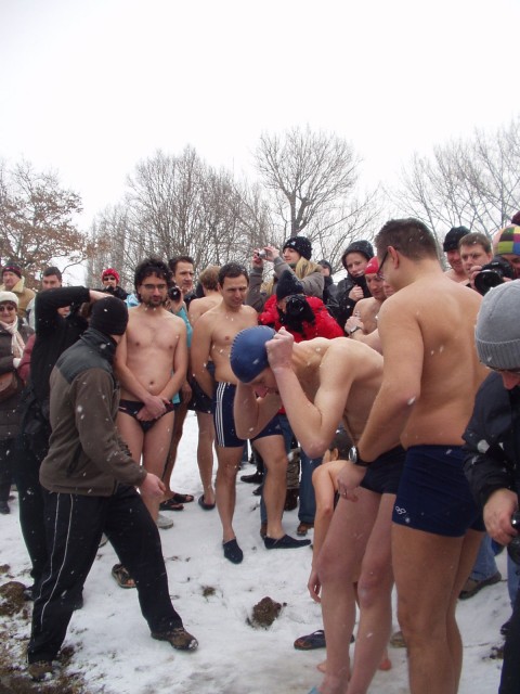 Křest otužilců 2.1.2011