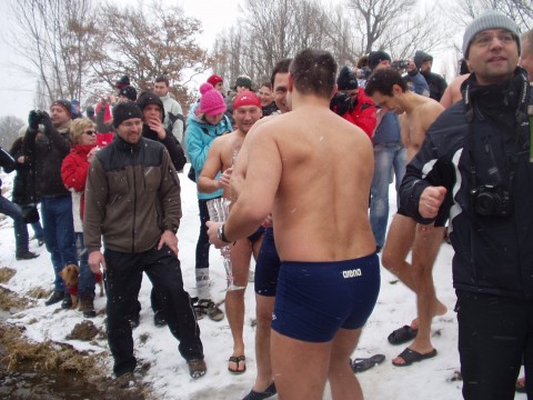 Křest otužilců 2.1.2011