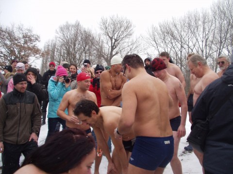 Křest otužilců 2.1.2011