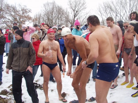 Křest otužilců 2.1.2011