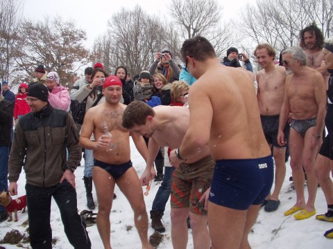 Křest otužilců 2.1.2011