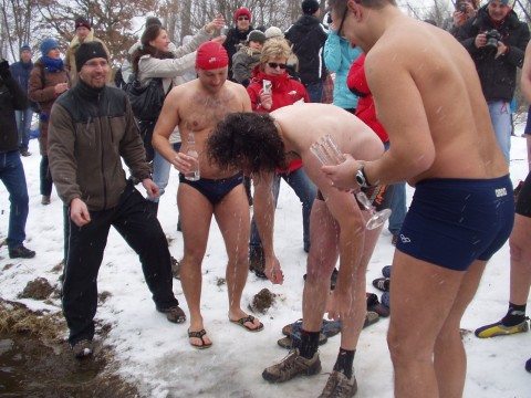Křest otužilců 2.1.2011