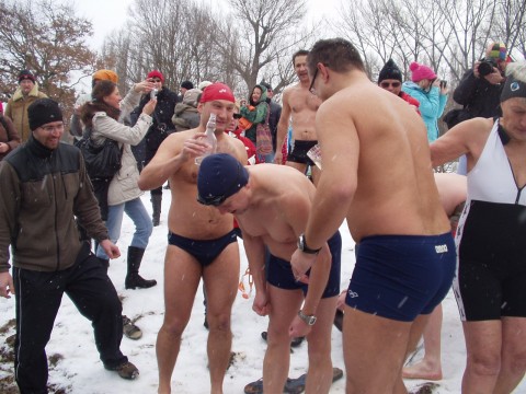 Křest otužilců 2.1.2011